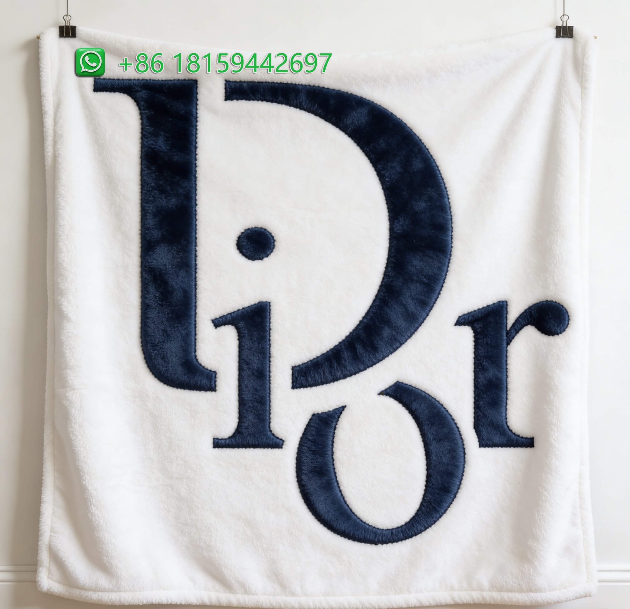 Dior Throw Blankets